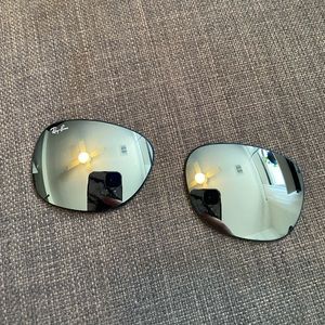 RayBan brand new mirrored lenses New Wayfarer RB2132 55m polarized